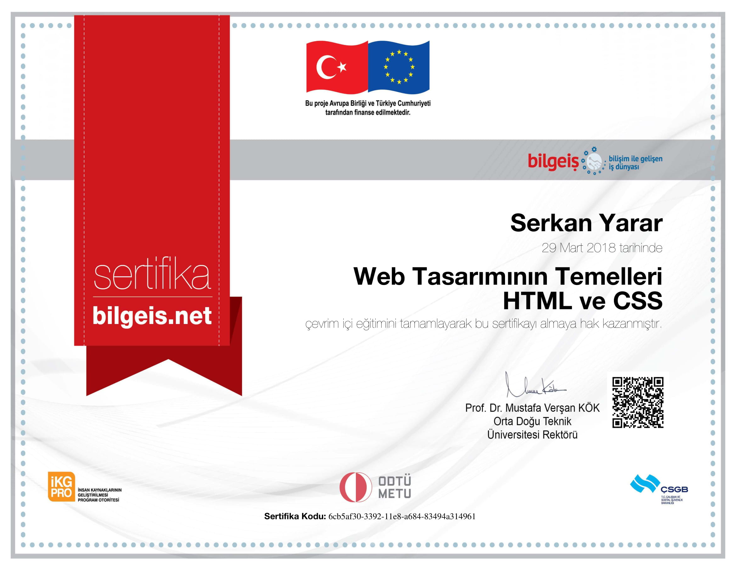 Web Tasarımının Temelleri (HTML & CSS)